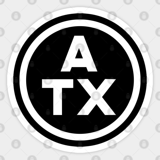 Austin Texas Sticker by chawlie